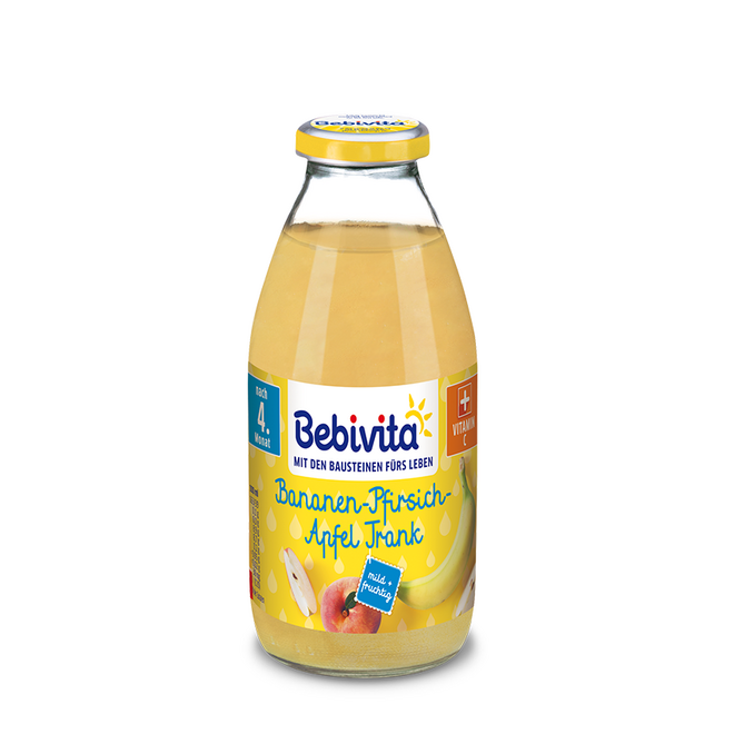 Bebivita Напитка от банани и праскови | Bebivita България